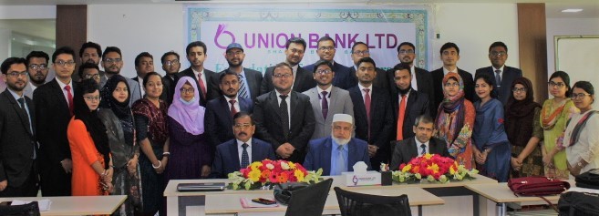 Concluding ceremony of the Foundation Training Course at Union Bank 